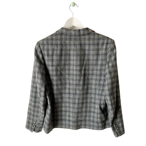 Pendleton Vintage Plaid Wool Blazer Size Medium - Picture 2 of 9
